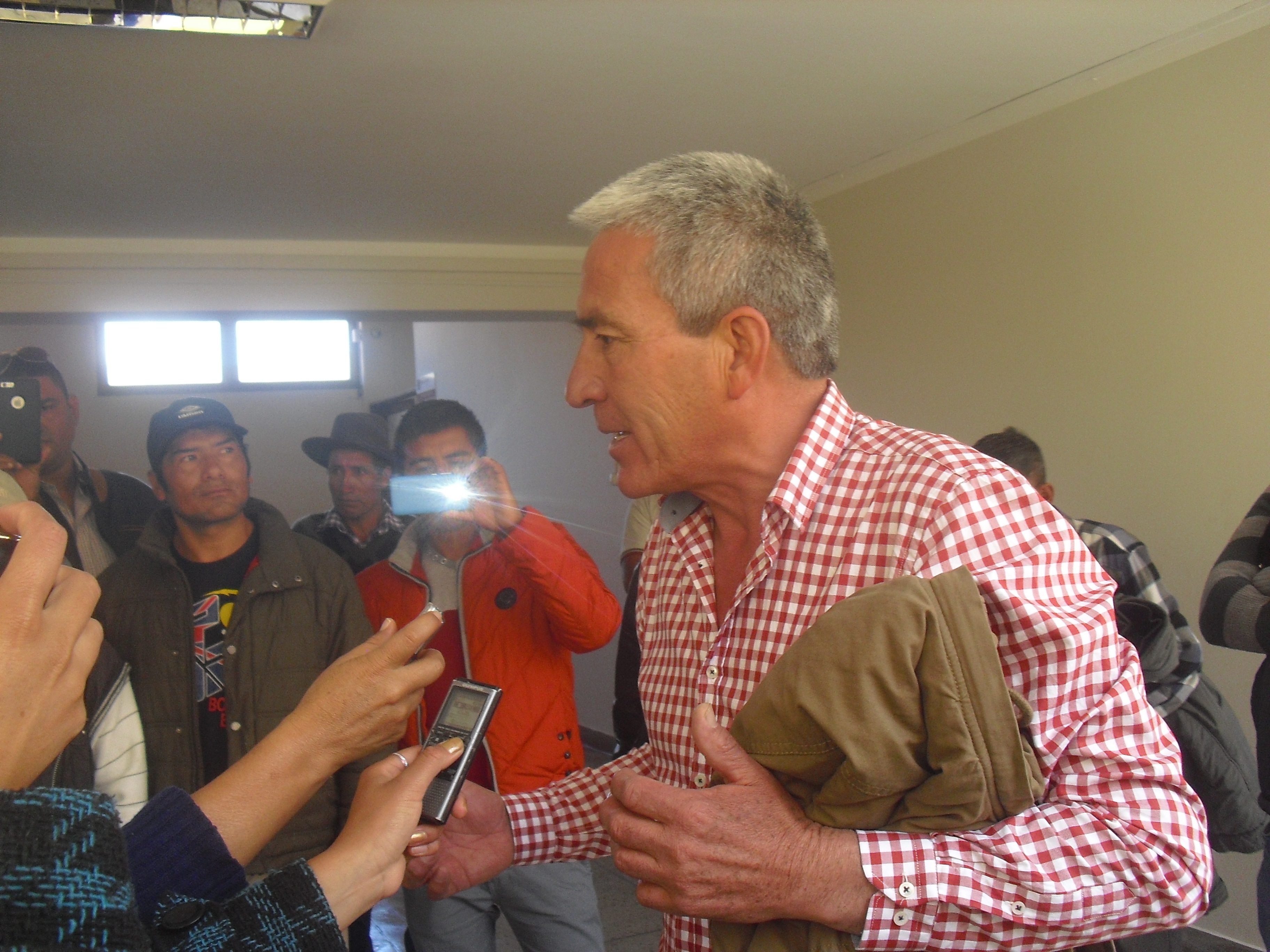 Postergaron diligencia judicial de ex alcalde Chavín por proceso de lavado de activos 