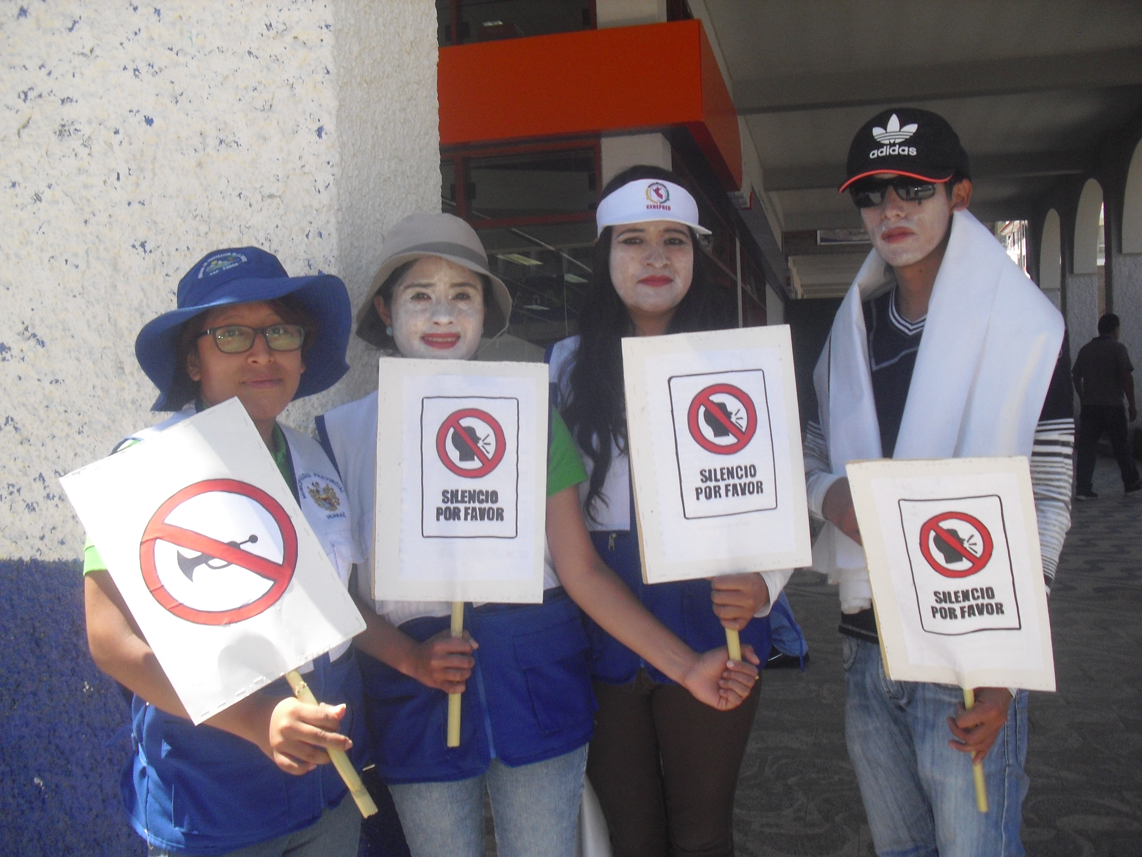 Sub gerencia de Ecología y Medio Ambiente de Huaraz realizaron campaña contra uso indiscriminado del claxon