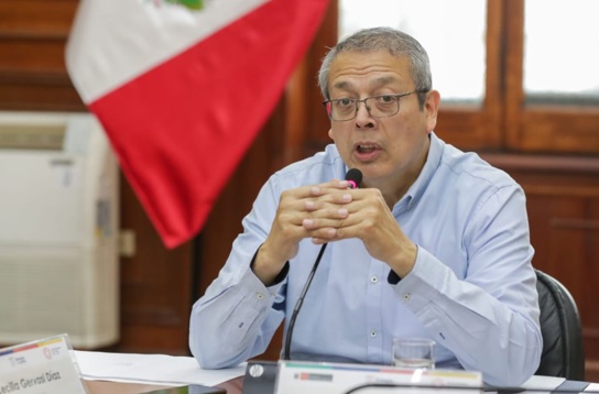 Titular de la PCM: Ejecutivo actúa de manera estratégica para devolver la paz al Perú