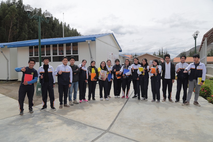 Alumnos del programa Juntos estudian en colegio de alto rendimiento de Áncash