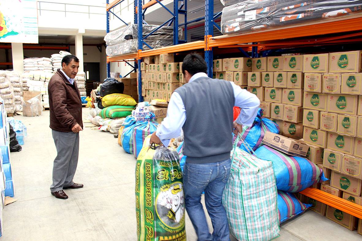 COER Áncash distribuye ayuda humanitaria a municipios de zona sierra y costa