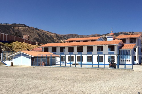 Presidente de apafa anuncia entrega de obra de I.E. La Libertad de Huaraz