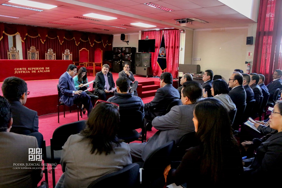Corte de Áncash conformó comisión de organización para XVII Juegos Nacionales Judiciales