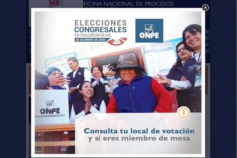 Conoce tu local de votación y si eres miembro de mesa