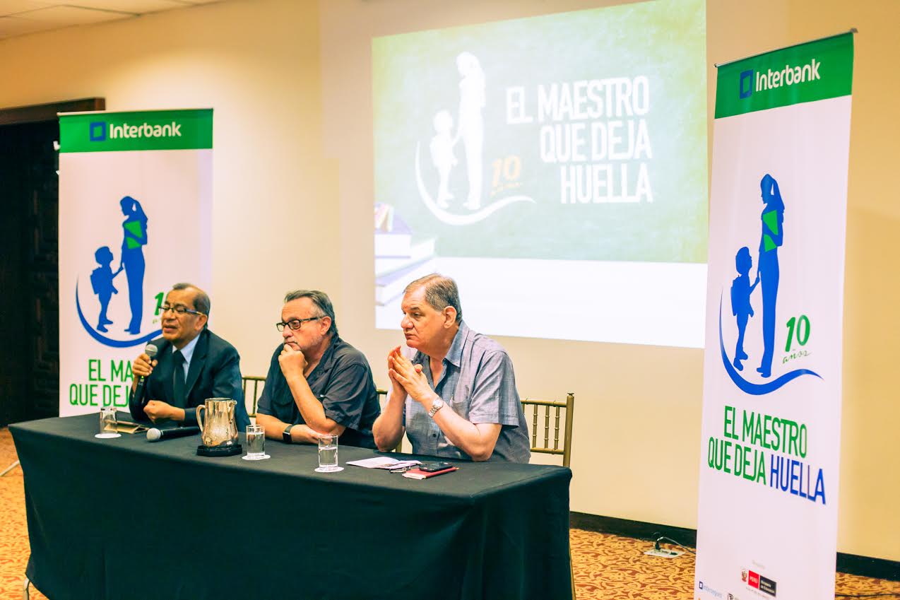 Lanzan concurso “Maestro que Deja Huella” de Interbank