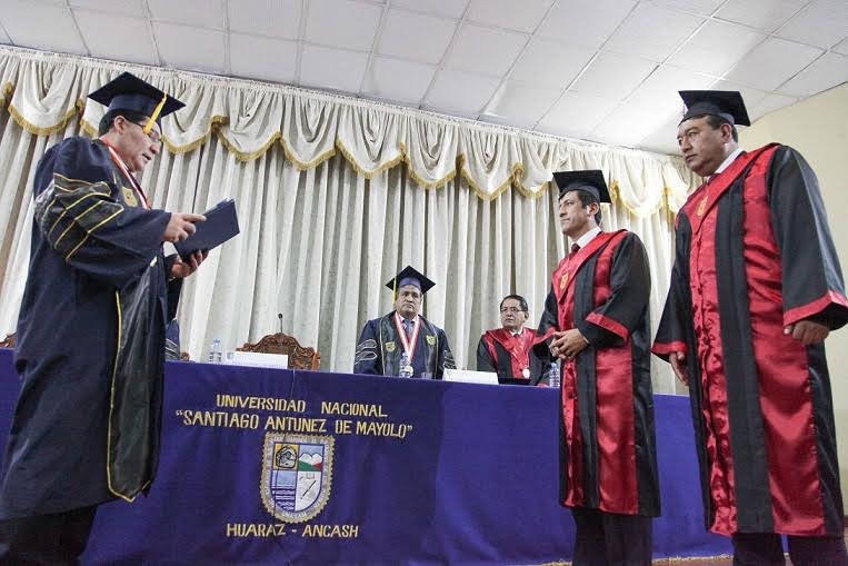 Unasam distinguió al presidente del CNM con el grado "honoris causa"