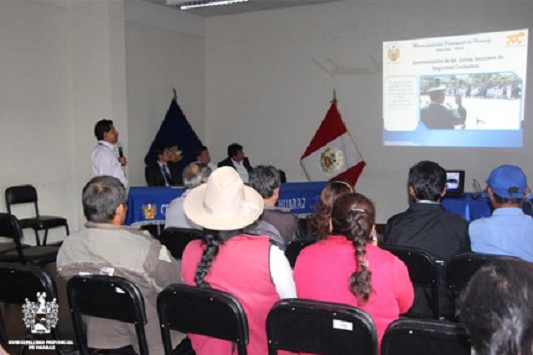 Huaraz: Oficina Municipal de Participación Ciudadana informa actividades desarrolladas