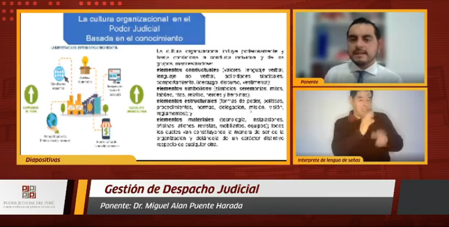 Corte de Áncash capacitó a magistrados y servidores sobre gestión del despacho judicial