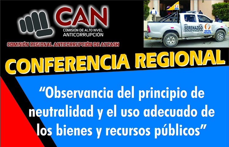 Áncash: alcaldes y funcionarios públicos invitados a conferencia sobre neutralidad en el proceso electoral