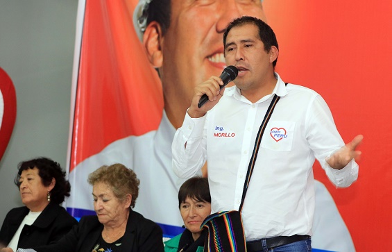 Candidato Morillo: "Pido perdón a mi ex esposa por errores del pasado y ofrezco trabajar por las mujeres ancashinas”