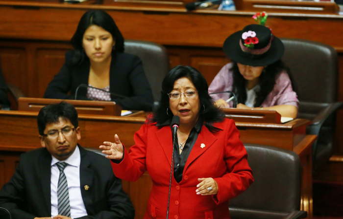 Congresista María Elena Foronda felicita designación de Rolando Luque como jefe de la ONDS