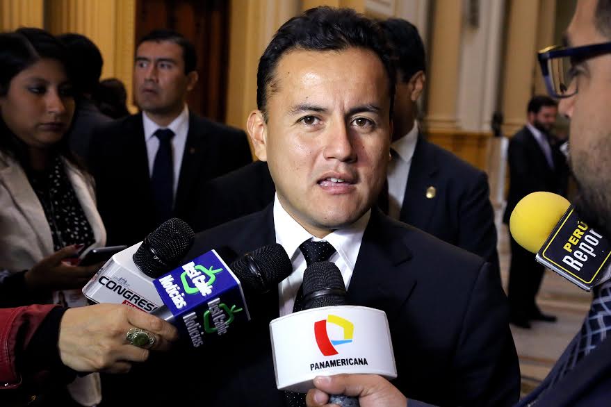 Congresista Richard Acuña pide proscribir partidos vinculados al terrorismo