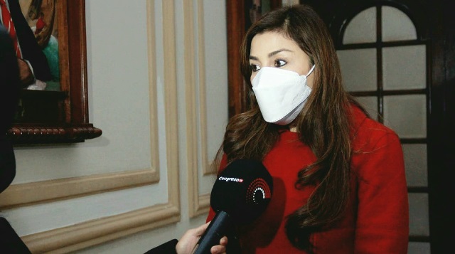 Lady Camones plantea unidad de parlamentarios de su región para elaborar Agenda Áncash