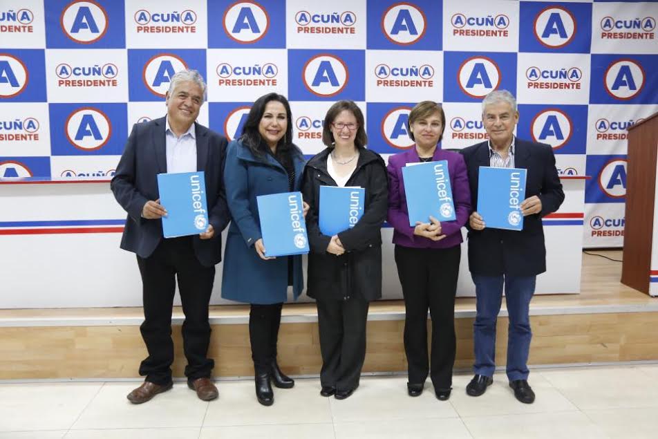Ancash: congresistas electos de APP  firman convenio bilateral con Unicef