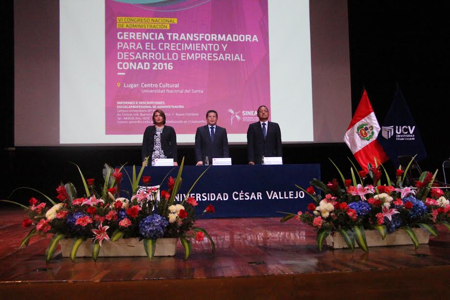 Viceministro de Mypes e Industria participa en el VI congreso nacional de administración