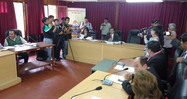 Consejo Regional de Áncash admite a trámite suspensión de recluido gobernador Waldo Ríos