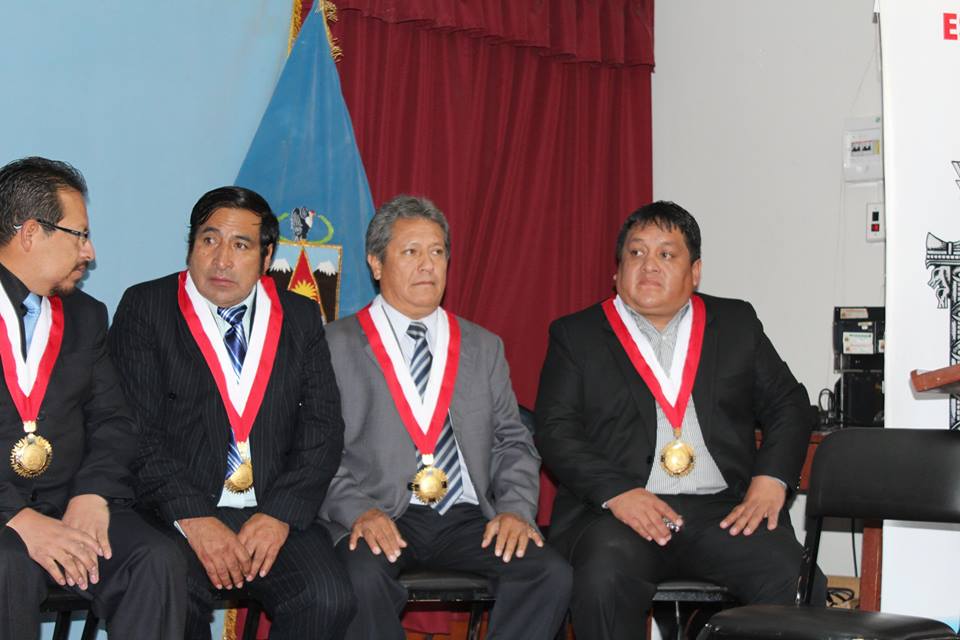 Consejeros regionales apoyan el paro en de los pueblos de conchucos en Lima