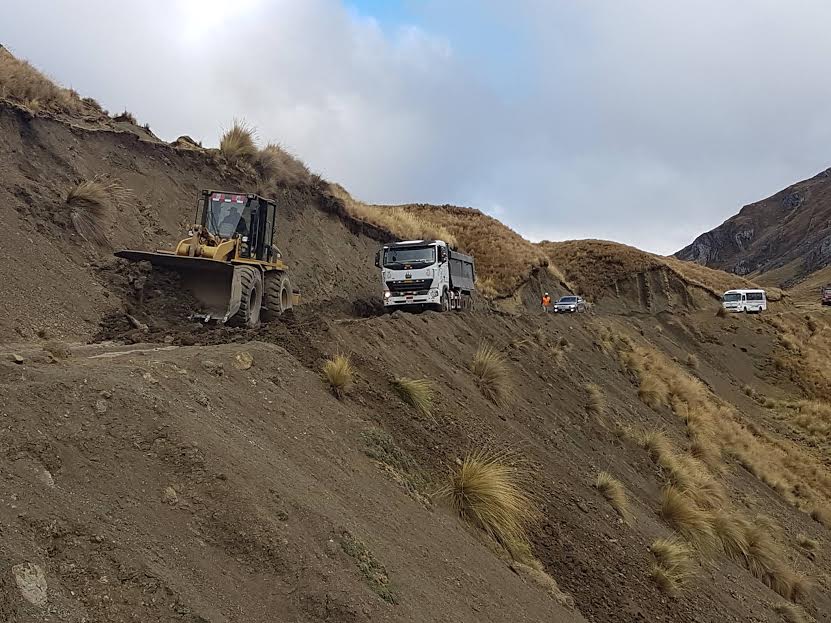 Sihuas: realizan obras de mejoramiento de la vía Desembocadero – Conchucos