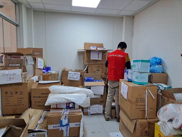 Áncash: advierten deficiente almacenamiento de medicamentos e insumos adquiridos durante la emergencia sanitaria 