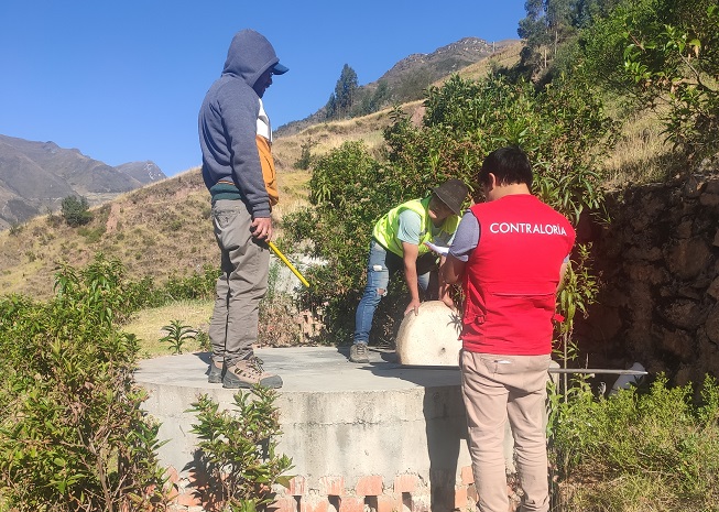  Contraloría detecta pagos irregulares por obra de saneamiento inconclusa en Conchucos