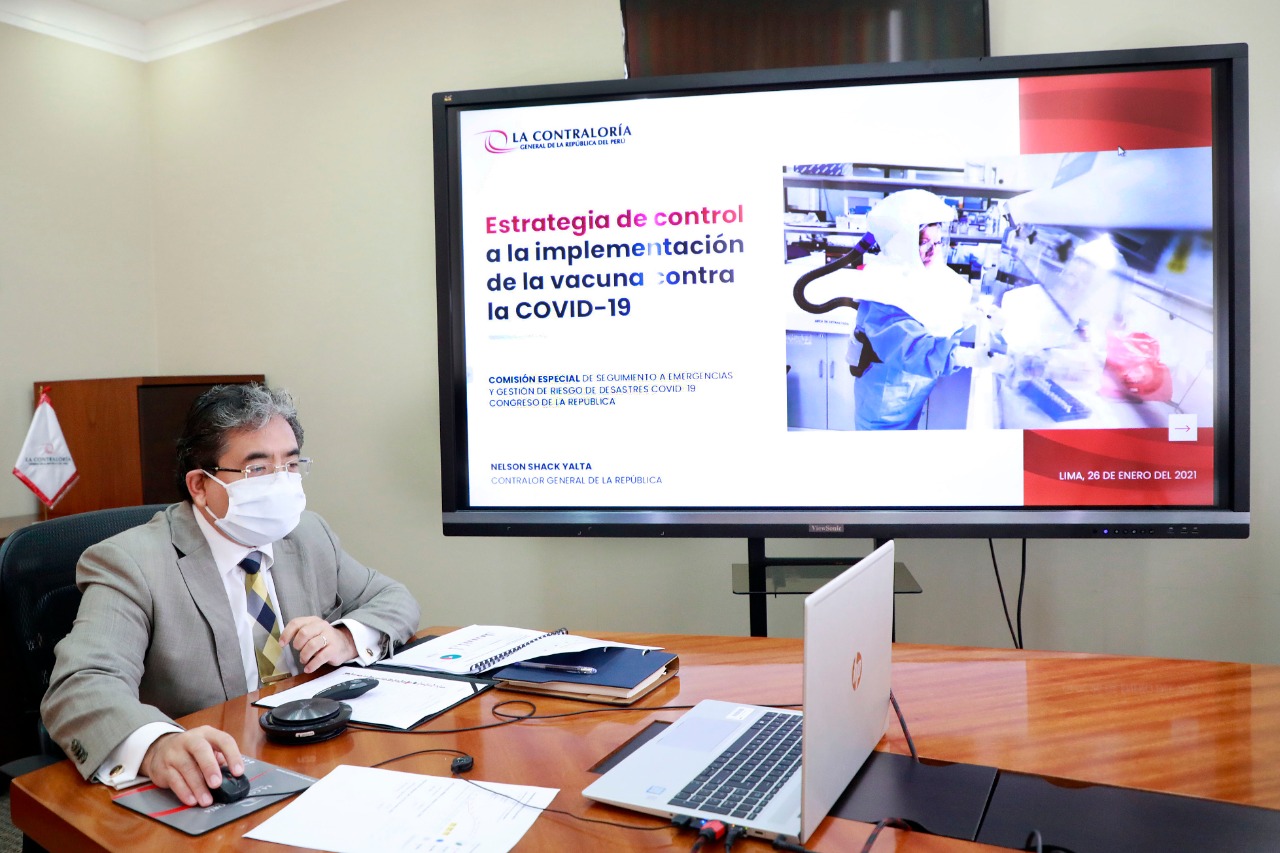 Contraloría realizará Megaperativo de Control a Vacuna covid-19 en todo el país