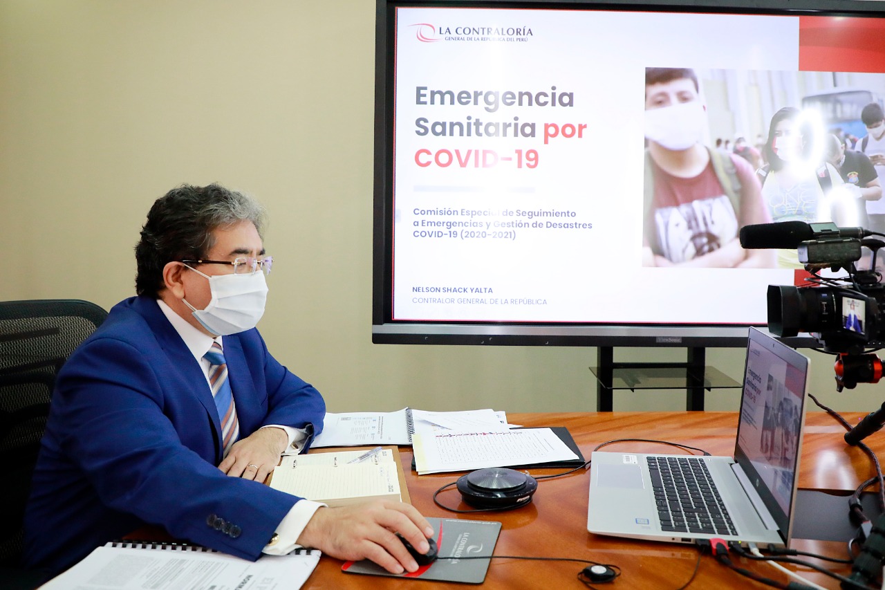 Contraloría presentará principales hechos alertados y resultados del control por el coronavirus