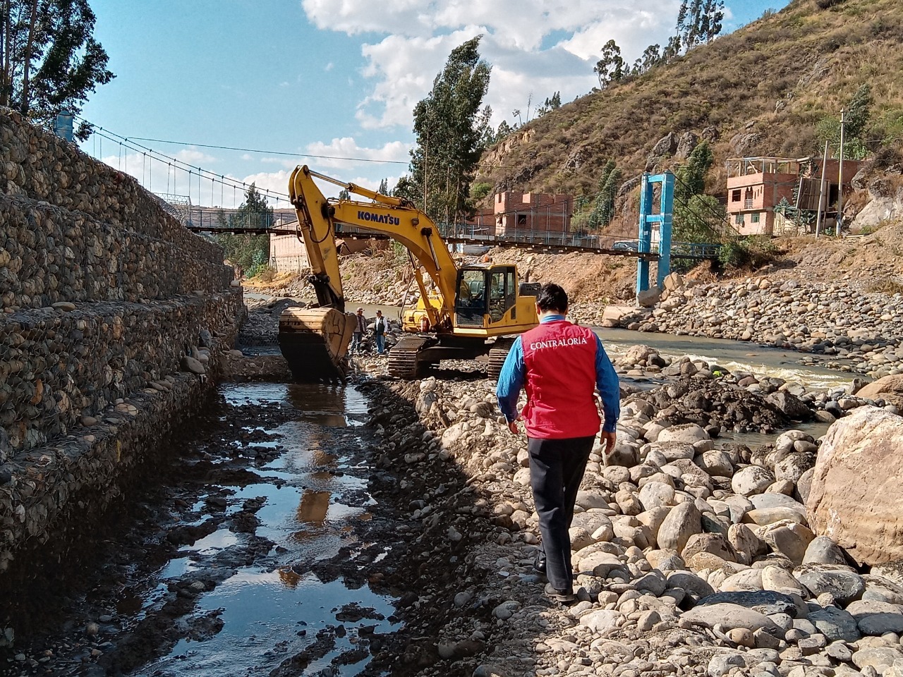 Huaraz: Contraloría alerta riesgos en obra inconclusa de gestión anterior del GRA