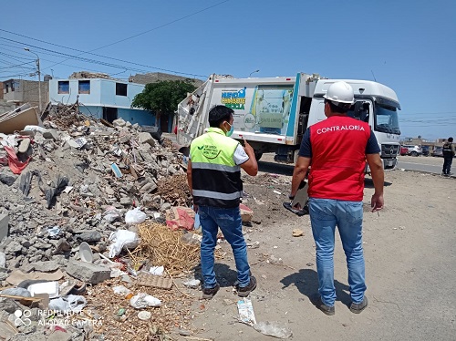 Áncash: Contraloría alerta que trabajadores de limpieza pública no tienen seguro de riesgo ni exámenes médicos