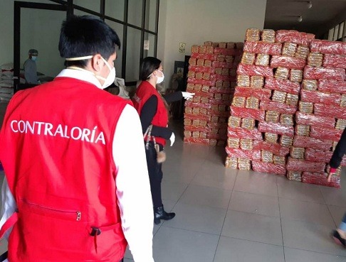 Contraloría supervisa compra de canastas en municipalidades de la región Áncash