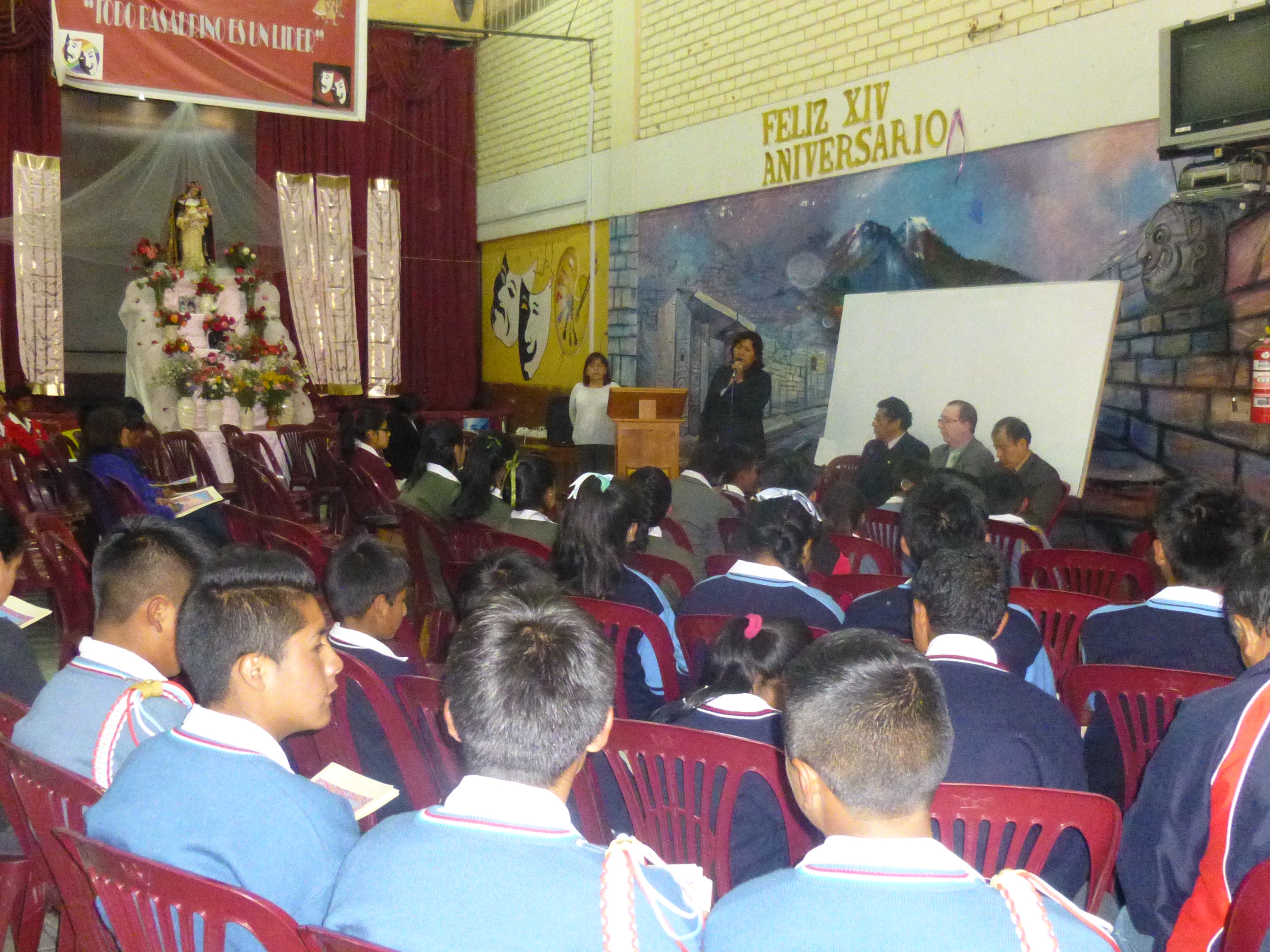 Ugel Huaraz realizó convención de alcaldes escolares 2015