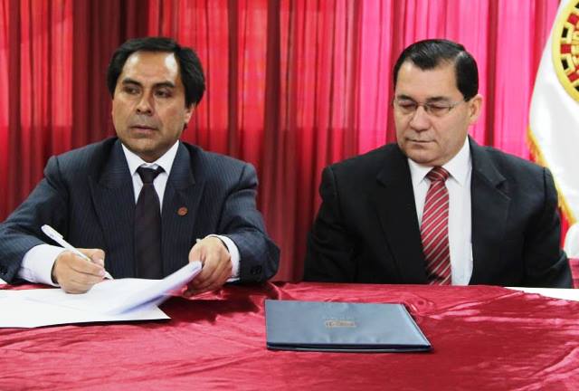 Unasam y Colegio de Ingenieros firman convenio de cooperación interinstitucional