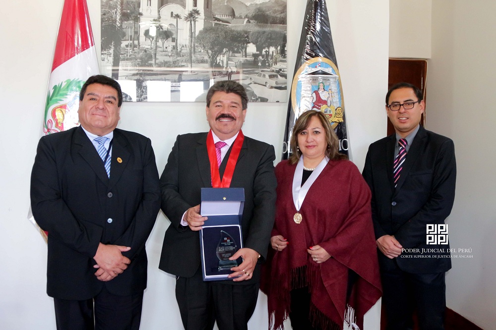  CSJAN recibe reconocimiento por destacar en concurso de buenas prácticas de la Ley Procesal del Trabajo