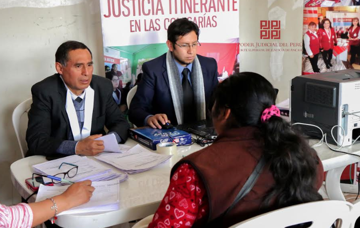 Huaraz: jueces de Familia dictaron 18 medidas de protección en audiencias realizadas en comisarías