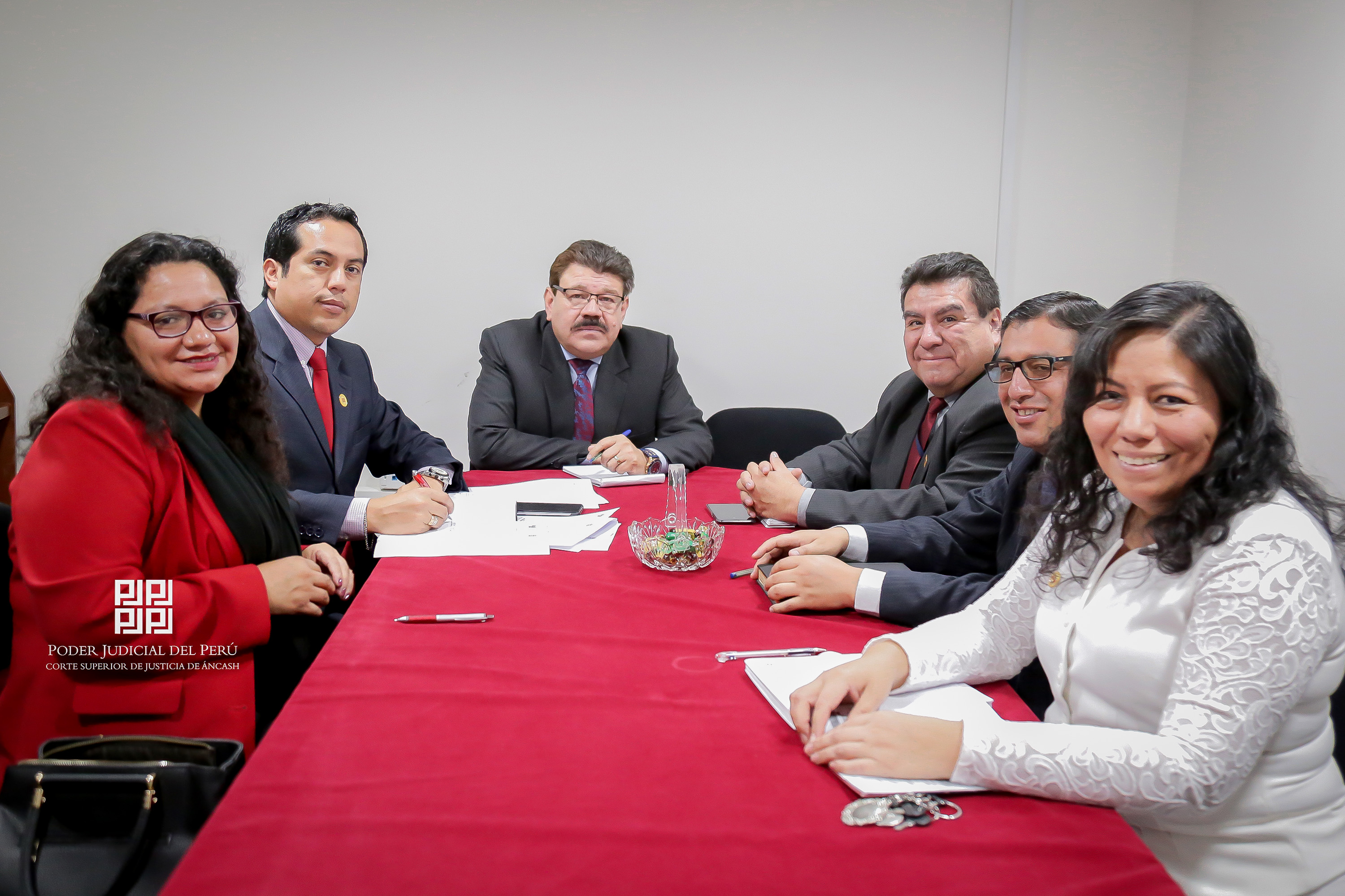 Huaraz: instalan subcomité de control interno en la Corte de Justicia de Áncash