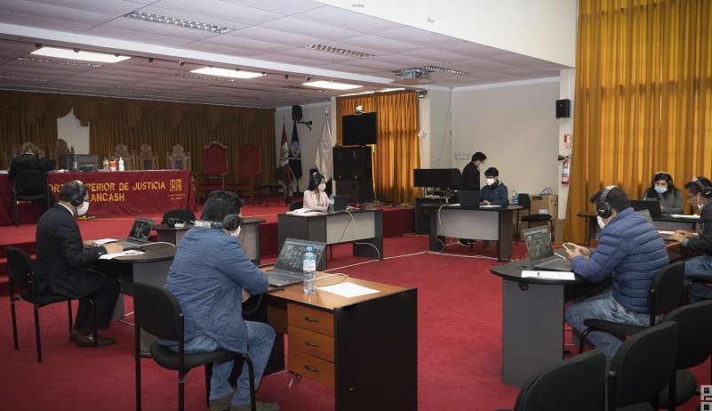 Corte de Áncash desarrolló examen de conocimientos para selección de personal