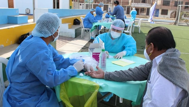 Áncash una de las regiones con mayor incremento de contagios de Covid-19