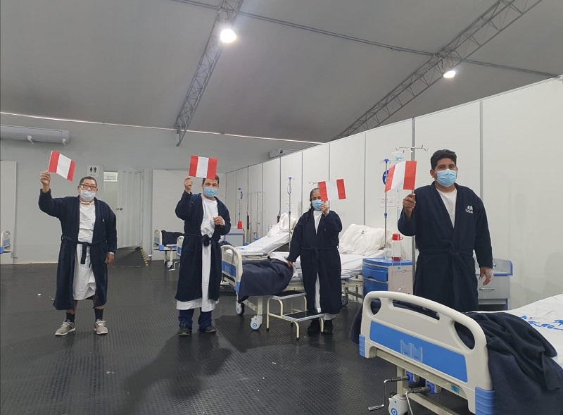 Cuarenta pacientes logran superar el covid-19 en la Villa EsSalud Chimbote