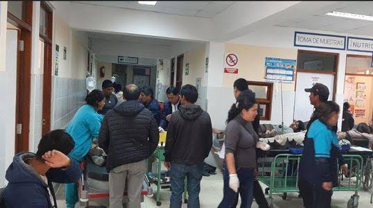 Cuatro personas fallecieron tras masiva intoxicación alimenticia en centro poblado de Sihuas