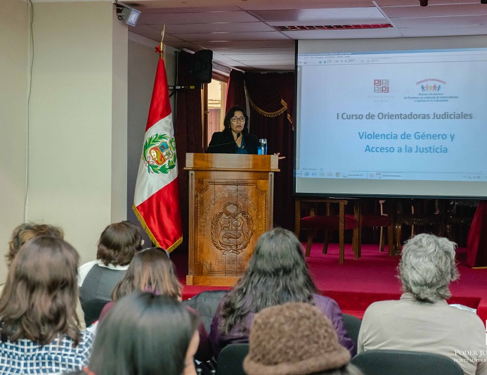 Huaraz:  inició el segundo curso de formación para orientadoras judiciales