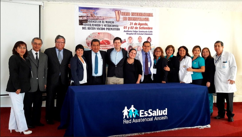 Médicos y enfermeras de EsSalud Áncash se capacitaron en tratamiento a niños prematuros