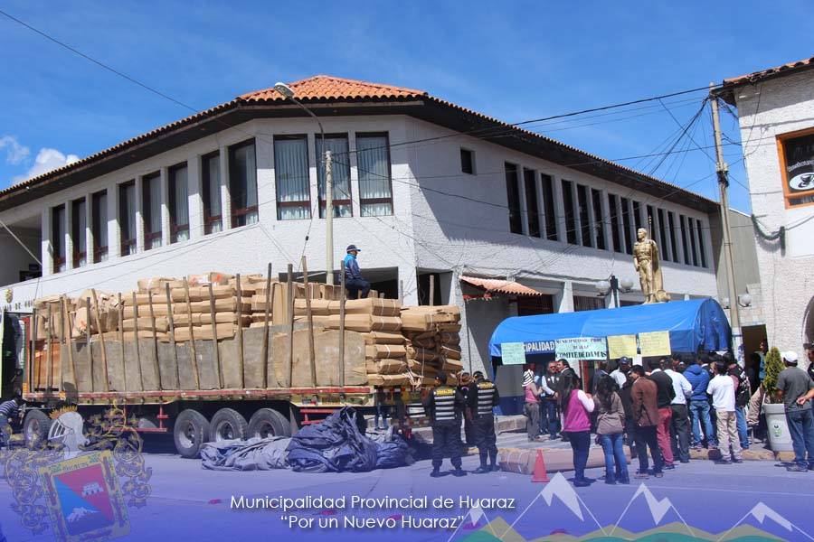 Sunat adjudicó mercancías a favor de la Municipalidad de Huaraz