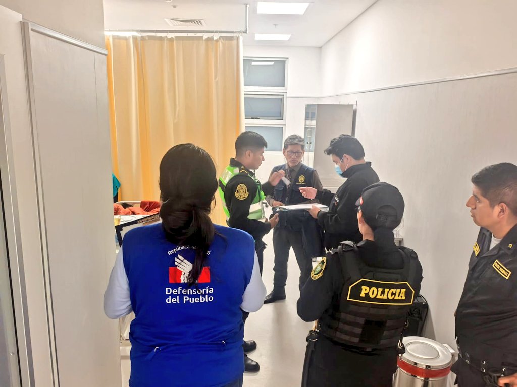 Áncash: separan a médico y obstetra por caso de una paciente que dio a luz en el pasillo del Hospital de Yungay