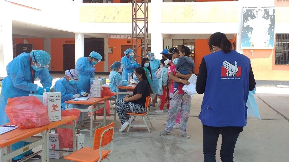 Defensoría: “Minsa debe garantizar acceso oportuno a vacunación a niñas y niños de 5 a 11 años”