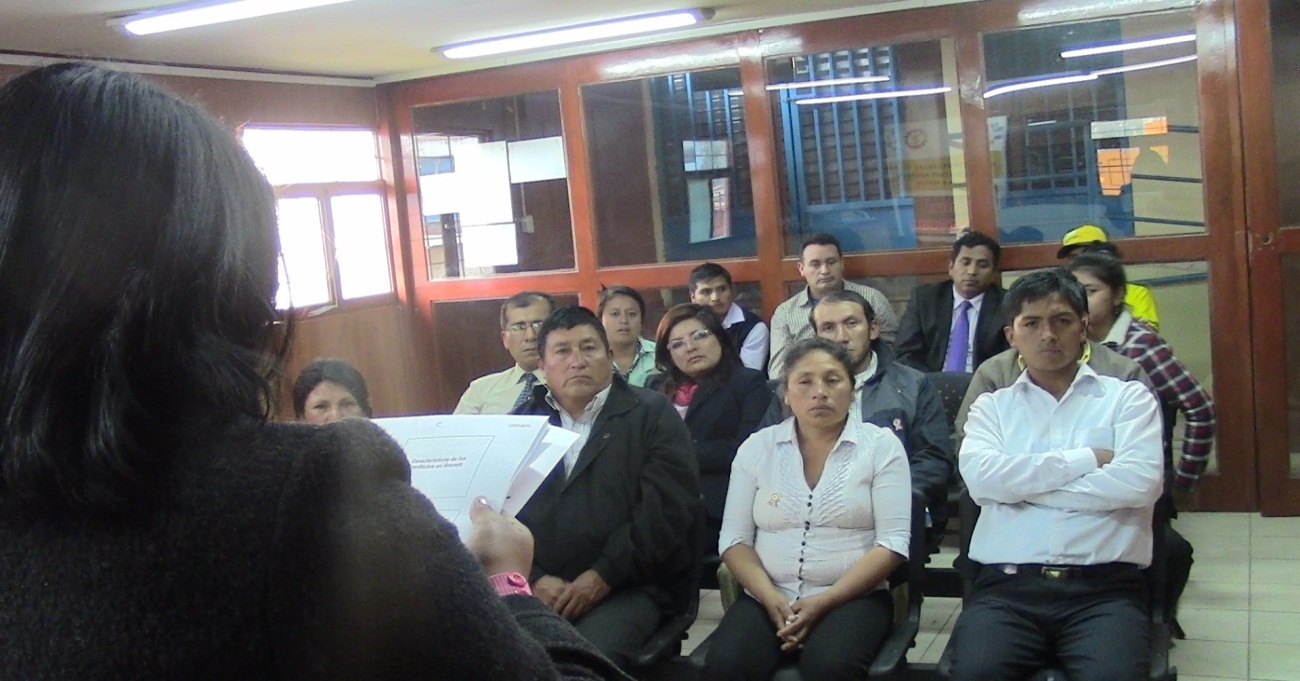 Defensoría capacitó a personal de la DREM Áncash en el manejo de conflictos mineros