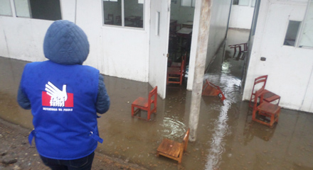 Defensoría del Pueblo advirtió riesgo en colegio "La Libertad" en Huaraz