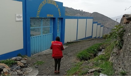 Contraloría alerta deficiencias en implementación de medidas de bioseguridad en colegios públicos de Áncash