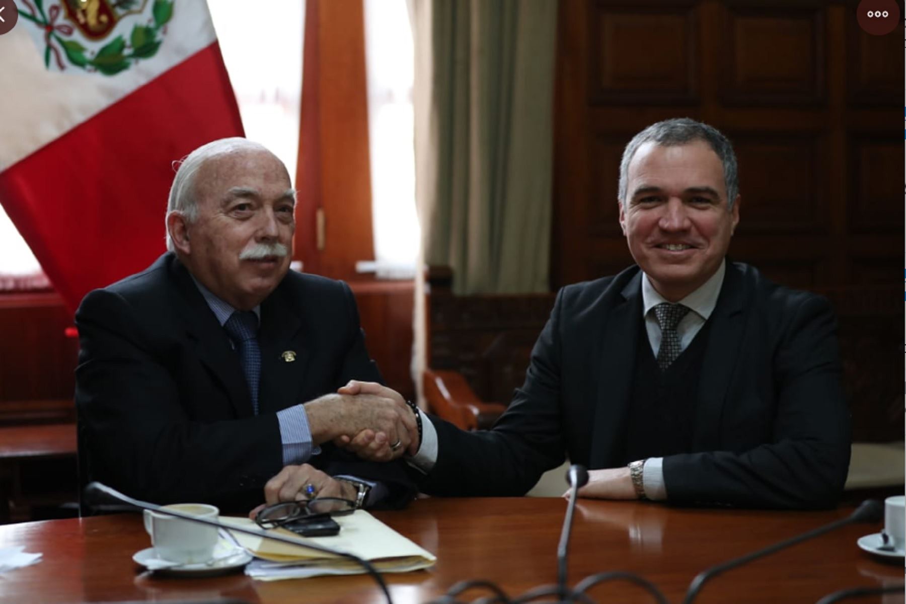 Jefe del Premier Del Solar se reúne con bancada de Fuerza Popular