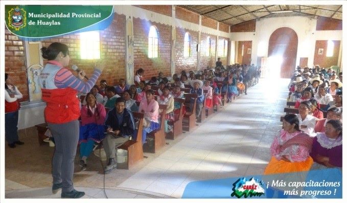 Huaylas: Capacitan para la formación de Demunas en cada distrito
