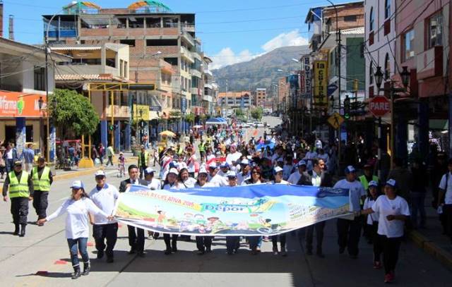 Huaraz: tras diez semanas de actividades clausuran “Deporvida 2015”