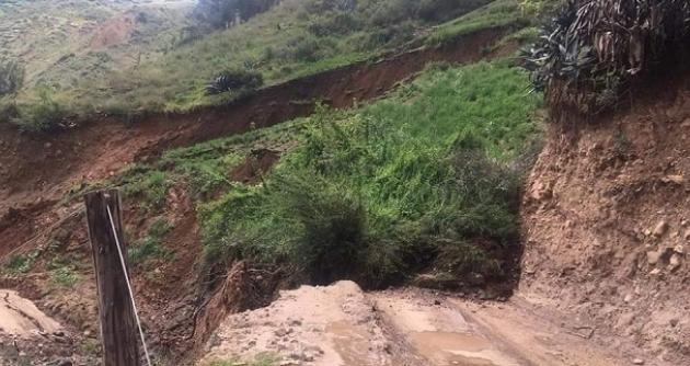 Intensas lluvias causan derrumbes y aíslan pueblos en Sihuas, M. Luzuriaga, Huari y Yungay